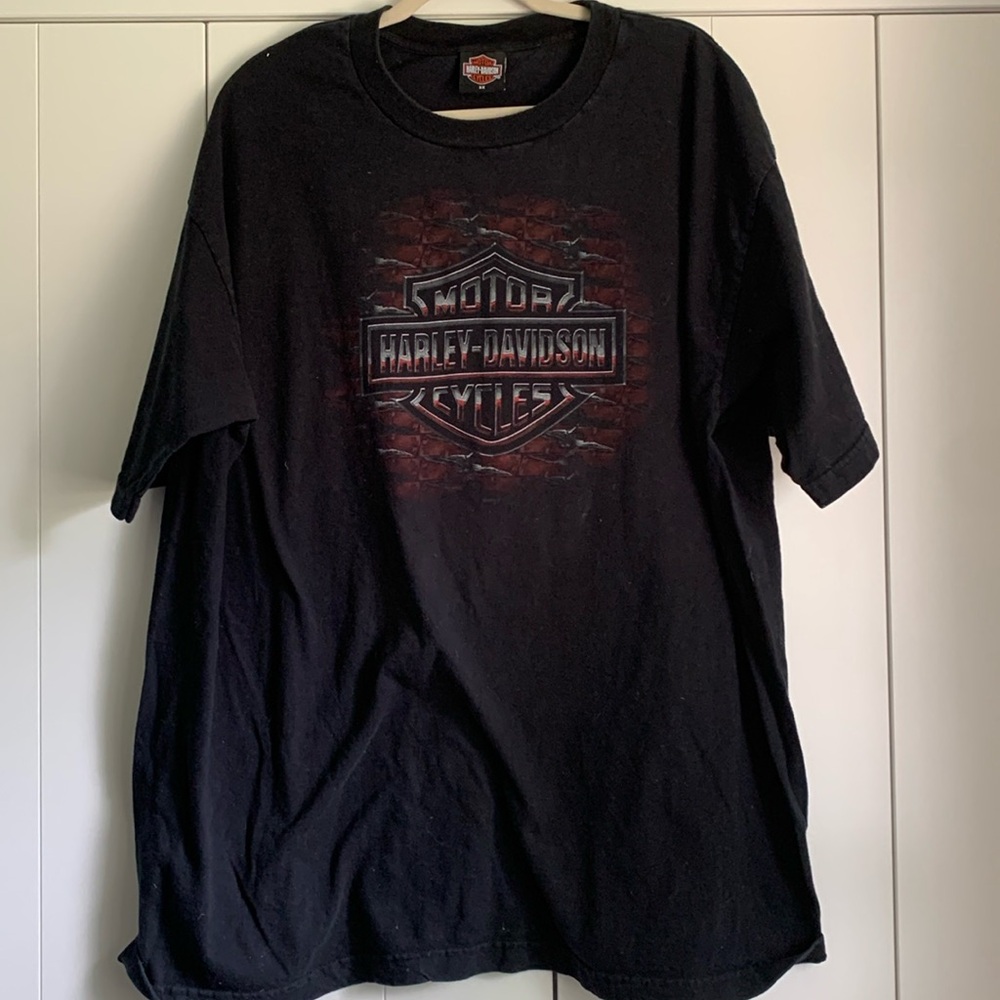 Harley-Davidson Black T-shirt men’s‎ 3XL